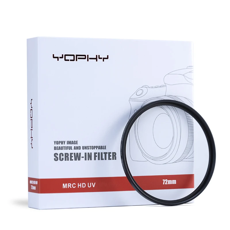 YOPHY camera mrc UV Filters 40.5mm HD IR Cut off Camera Lens Protective Filter Factory OEM