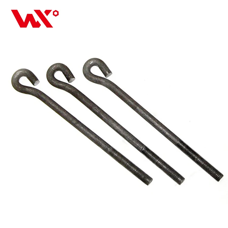 Sturdy Manufacturer L-shape ASTM m24 foundation mild steel bolts 7 type foundation anchor bolt