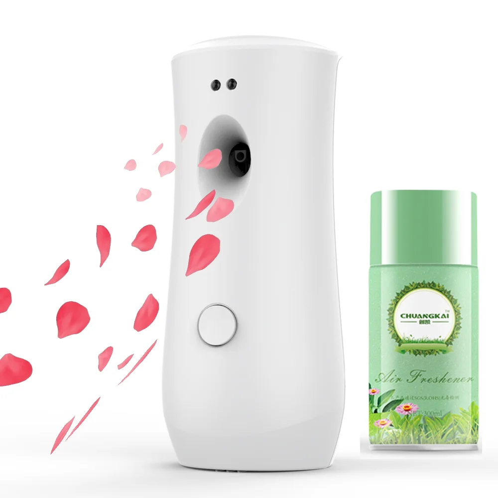 IR Timer Wall Mounted Automatic air dispenser machine fragrance room spray fresh air spray rose scented Air Fresheners for Home