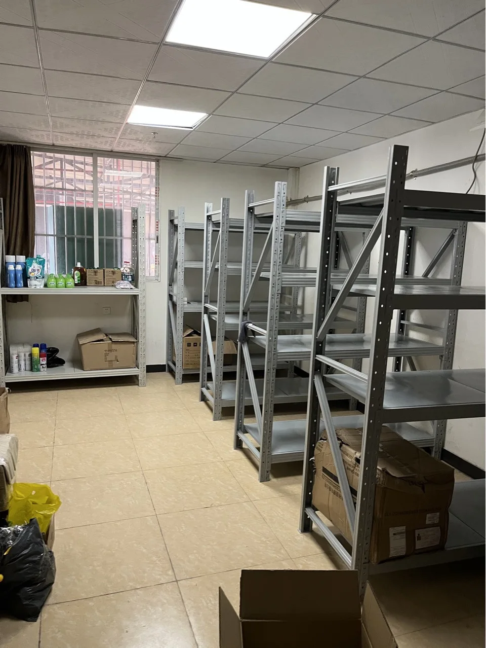 CE Certificated Warehouse Detachable Metal Medium Duty Beam Drive In Pallet Storage Rack System medium  Duty Rack