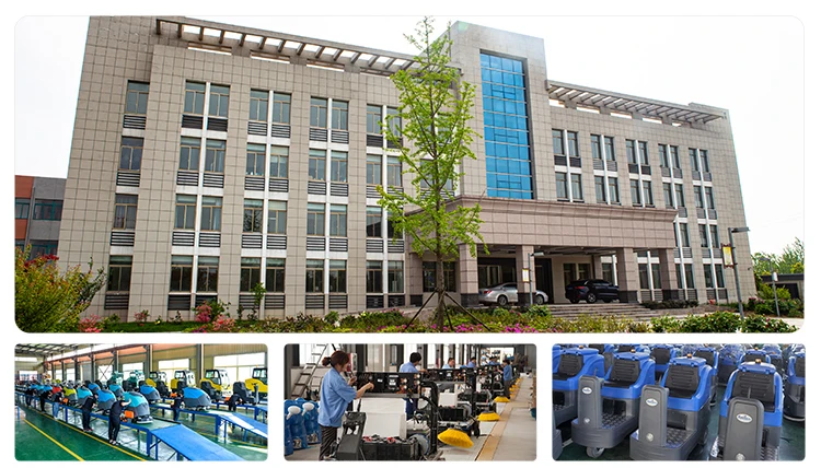 High Performance Durable Hand Push Floor Scrubber