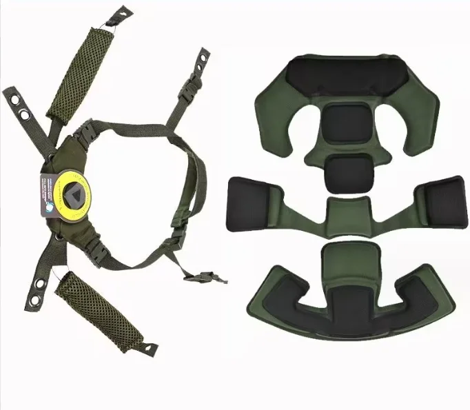 SinSky Good Quality Strong Helmet Strap Reliable Safety Tactical Helmet Suspension System Comfort FAST MICH Helmet Sponge Padded