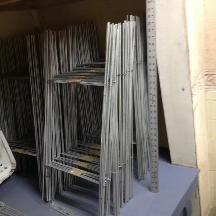 Hot Selling Metal Wire Hoop Plant Support H Stake Wire Farmes Sign Stakes