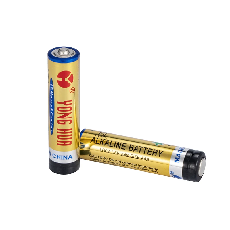 YONG HUA 1200mAh NO.7 Zinc Manganese 1.5v aaa am4 lr03 7# Acumulador Alcalino Alkaline Dry Batteries Battery