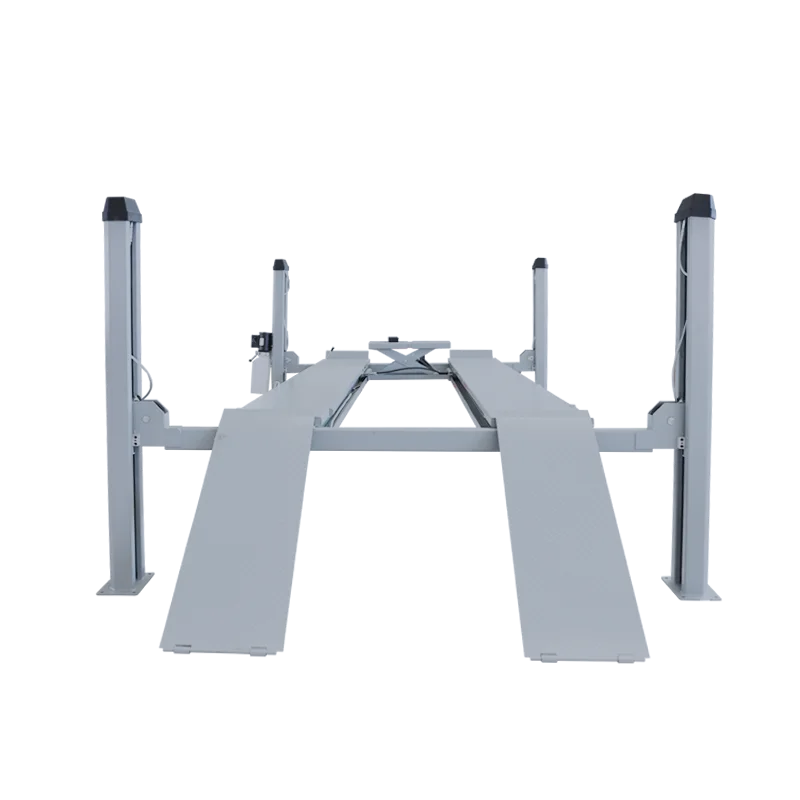 WZDM 10000 lbs High Quality 4 Post Lift Car Lift for wheel alignment Four Cylinder Hydraulic CE Certified 4 Post Car Lift