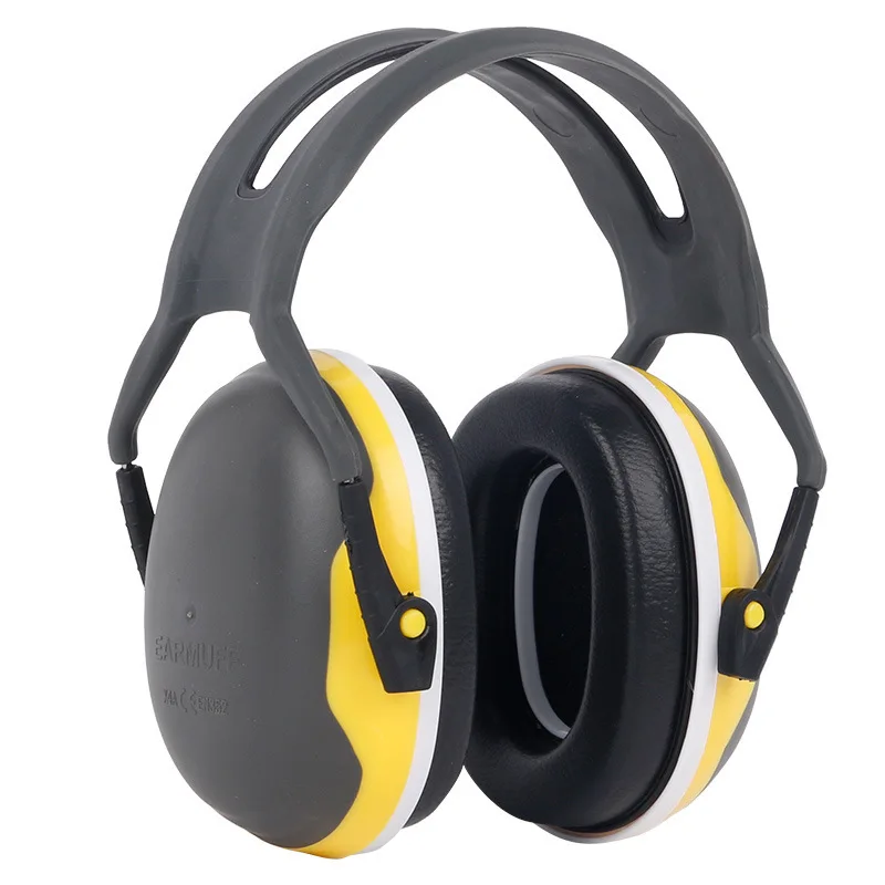 Noise Reduction Safety Earmuffs 35dB Hearing Protection Earmuffs Ear Defenders with Adjustable Headband for Shooting Mowin