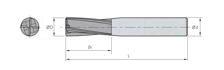 Diamond Coated Endmills