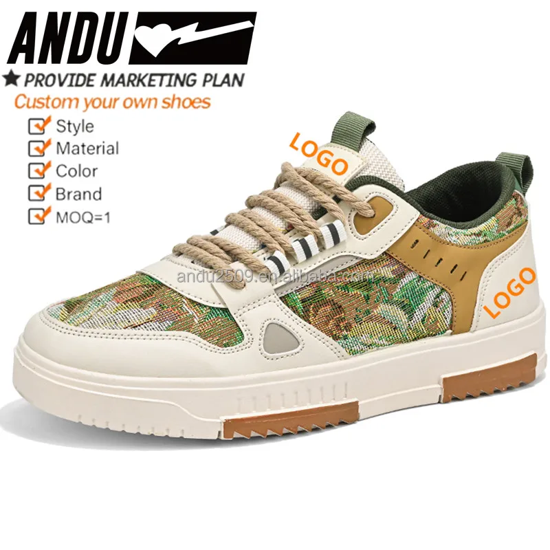 Мужские кроссовки с логотипом