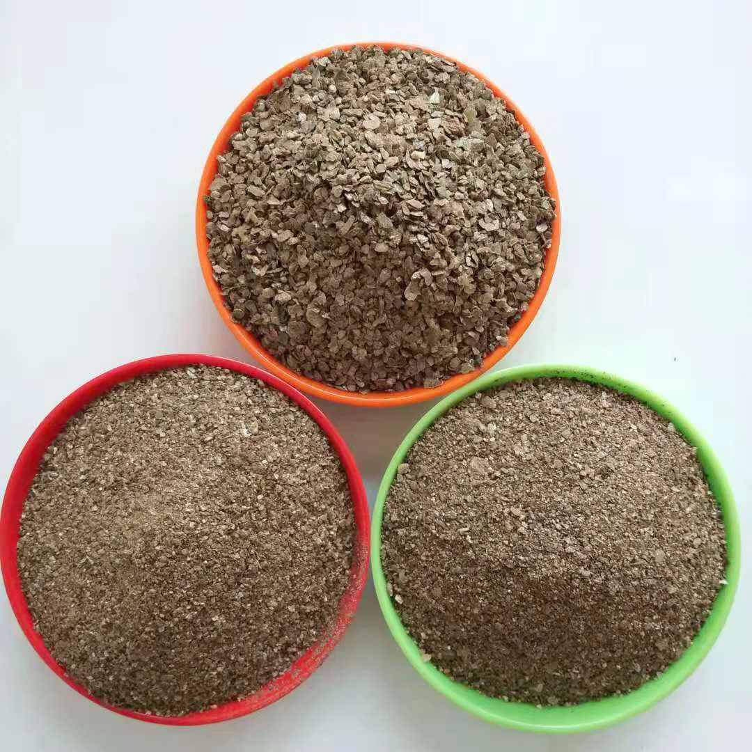 Оптовая продажа, расширенное сырье вермикулита, вермикулитное золото, № 3, отдельные необработанные хлопья вермикулита, технические характеристики, можно настроить