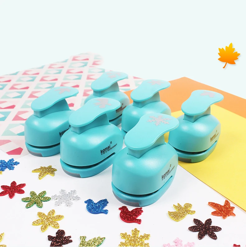 Hot Sale Embosser Toys for Children School Handmade Craft Pater-cut Puncher DIY Tools Embossing Machine Kit