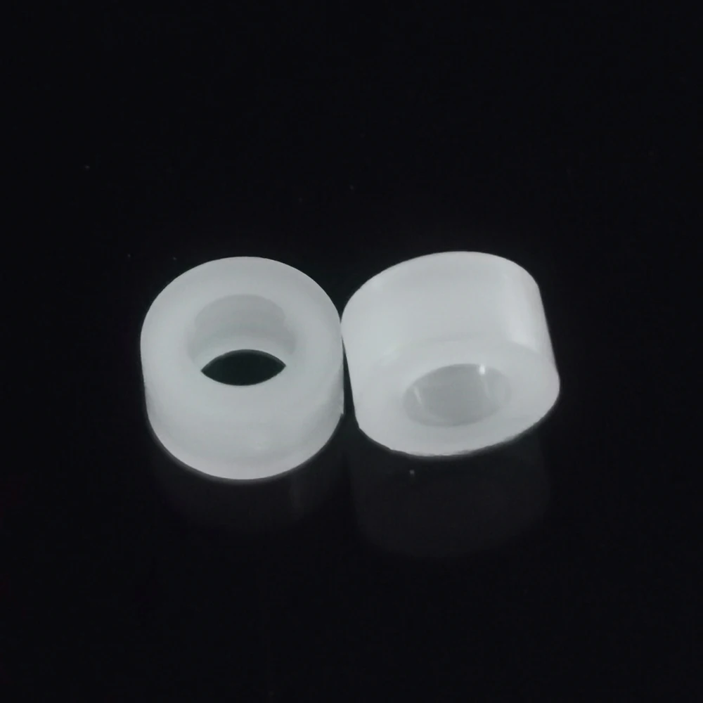 Good quality round isolation  double pass column Nylon spacer tube sleeve 6.3*3.2*3
