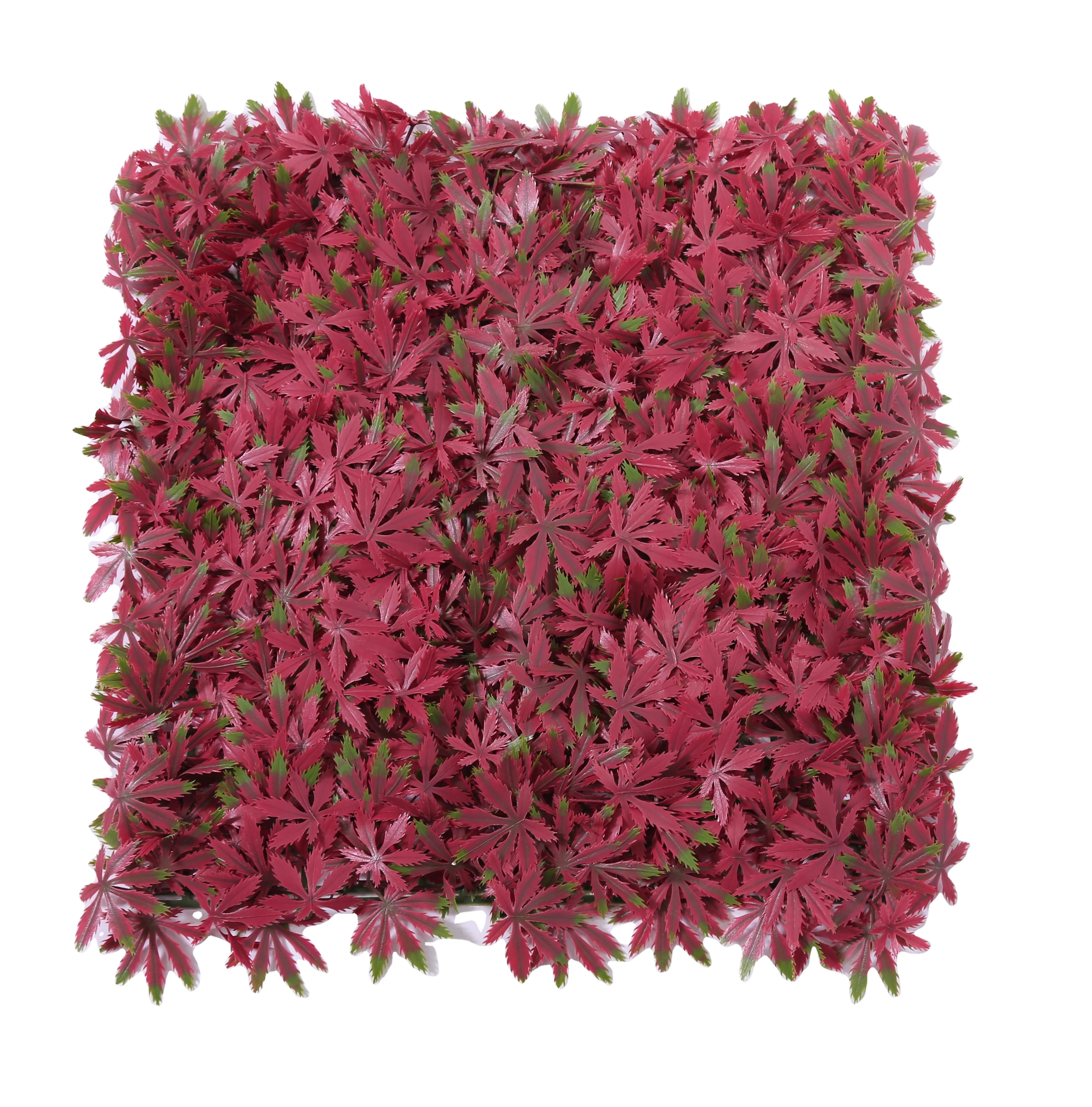 Plastic Flower and Fake Green Plant Wall Decoration Landscape Artificial Plant Imagination for Home or Office