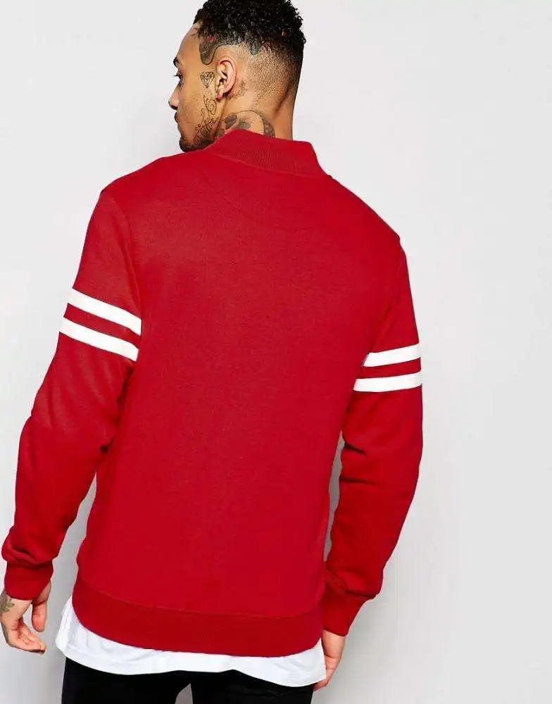 Clothing Suppliers Wholesale Cotton Red Jacket Baseball Jacket For Men