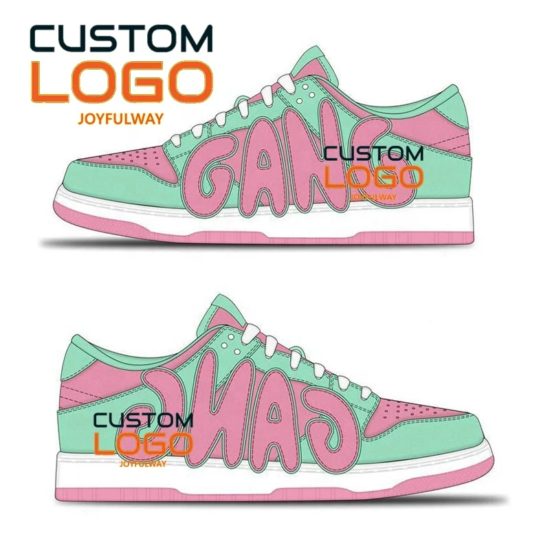 2023 Dunky Low Skate Boarding Shoes women Customize Brand custom sb sneakers pink furry Casual Sports shoes