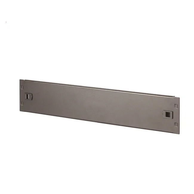 19' installation 1U/2U/3U/4U/5U/6U server rack tool less plastic blank panel