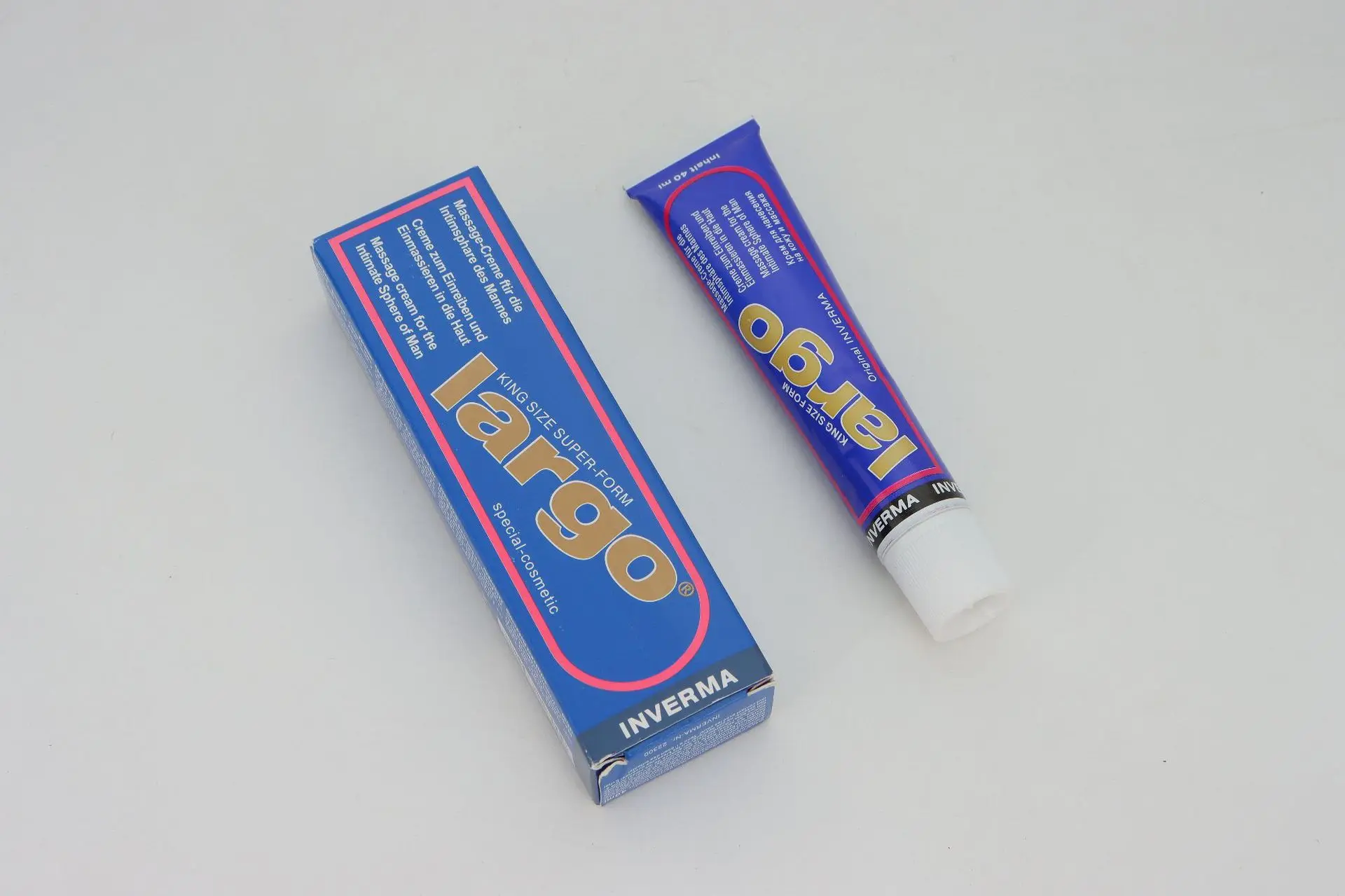Largo Boost Performance Strength Massage Cream Energy Massage Gel for Men