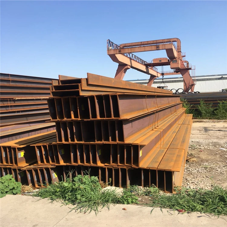 Beams Welded H Beam Q235 Hot Rolled Iron Structural Steel for Sale Steel TIA Industrial Technique  Grade Product Web