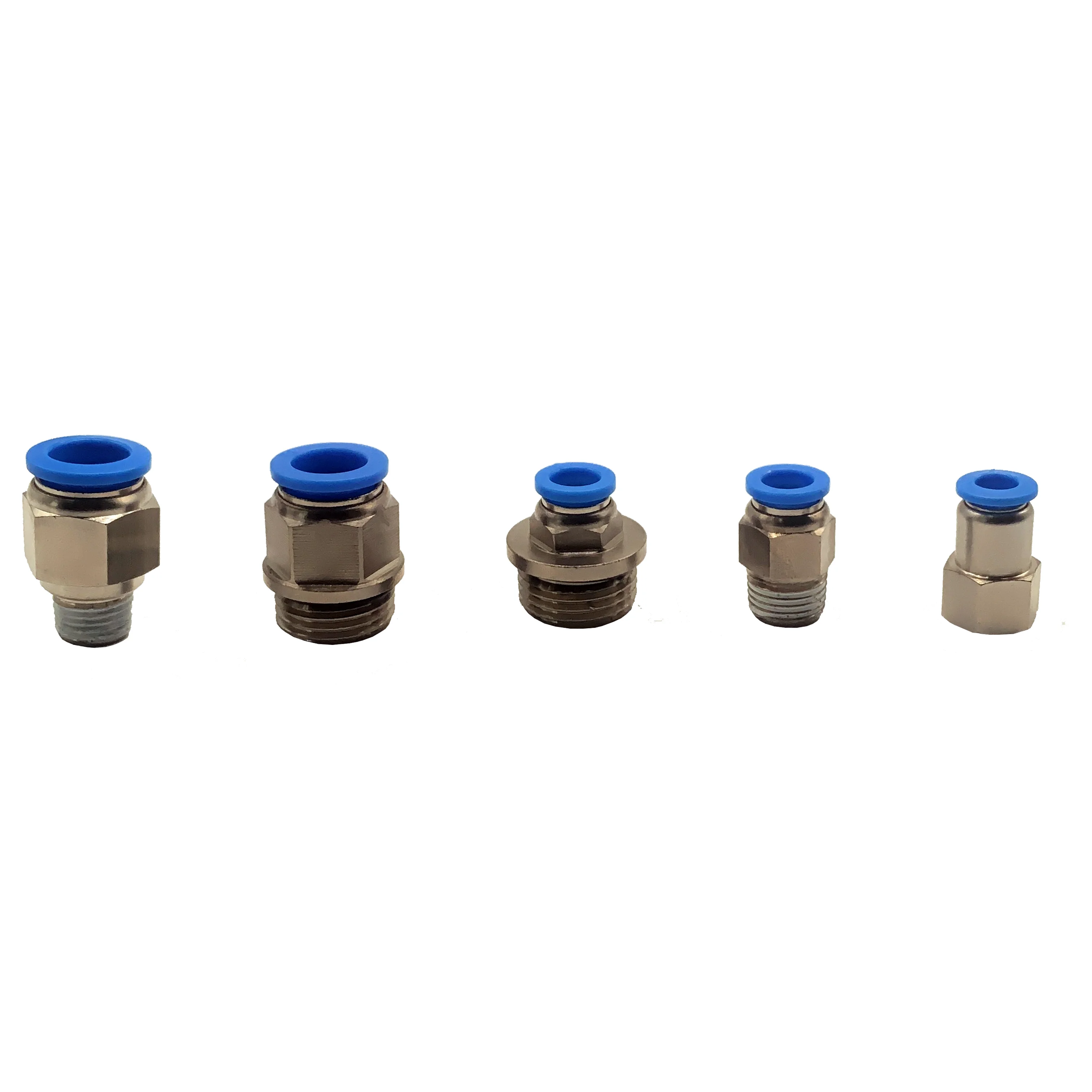 
QPC Pneumatic Male Straight Quick Connector Air Tube Fitting Pneumatic One Touch fitting Fittings Plastic 