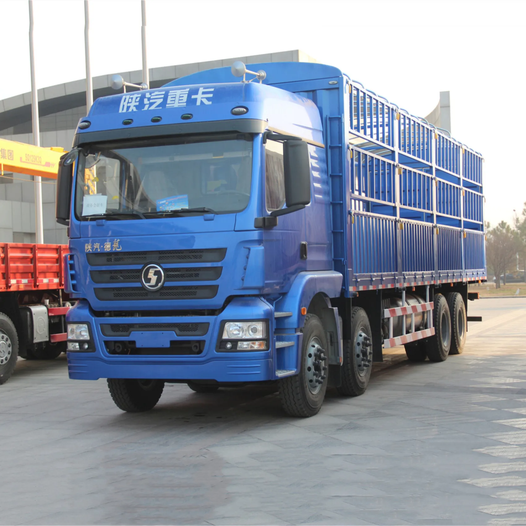Heavy Duty Ethiopia 8x4 15 Tons Cargo Truck Philippines Cargo Van Truck For Sale
