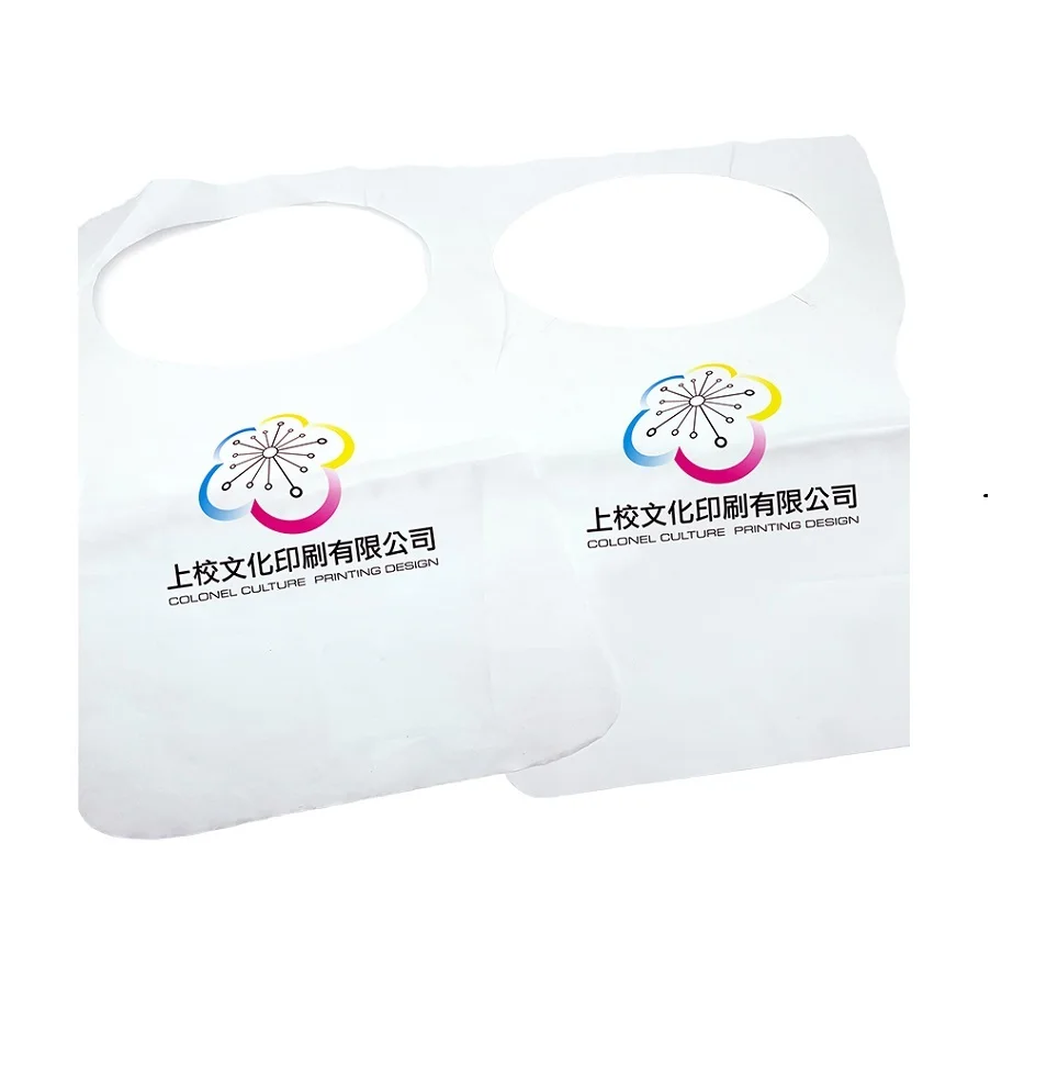 Hot Sale High Quality Film Lamination Offset Printing Disposable Baby Bib