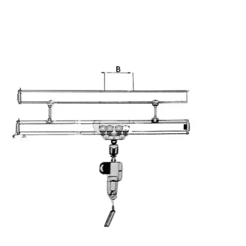 Оборудование для мостового крана KBK с одной балочкой