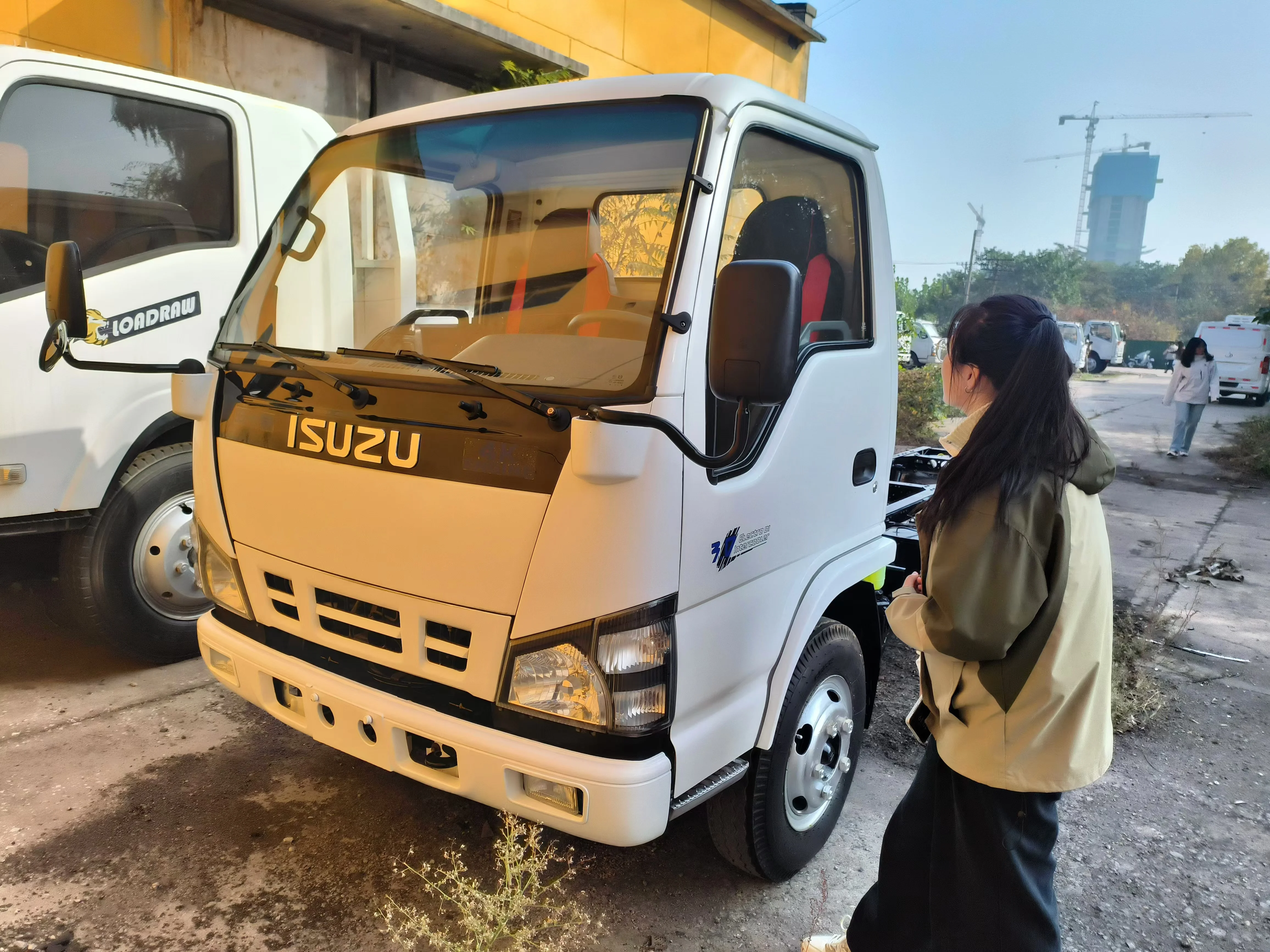 Chongqing isuzu грузовик 4*2 LHD легкий