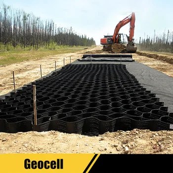 Gravel Stabilizer Honeycomb Structure Geocell Application