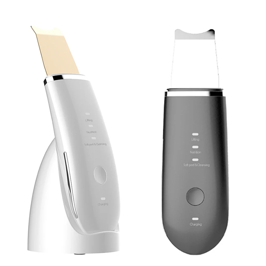 
Original portable wireless electric sonic facial dead skin scrubber professional digital ion facial ultrasonic skin scrubber 