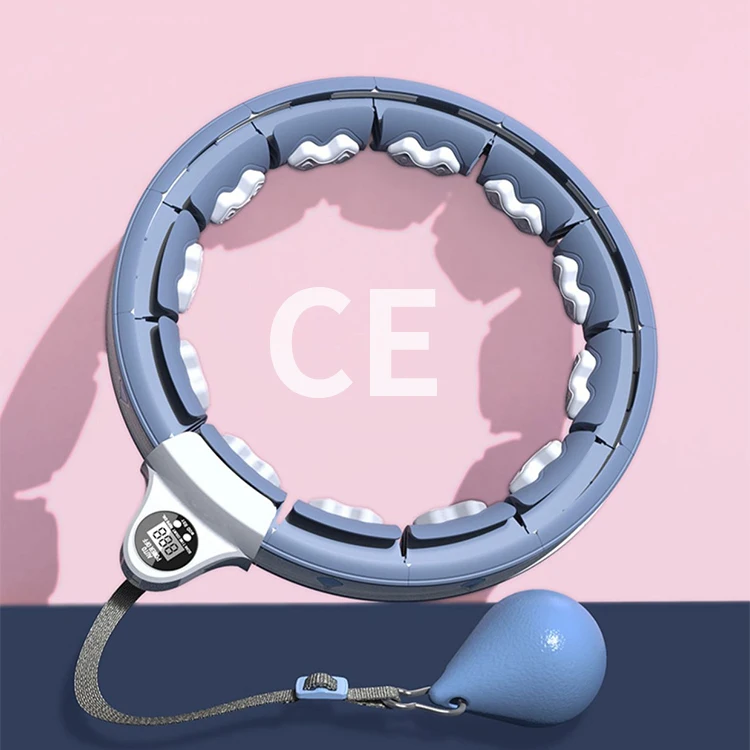 GORDON Q5 Free Sample Adjust Weighted Smart Hula Ring Reifen Fitness Wholesale Detachable Infinity Hula Ring Circle Hoelahoep