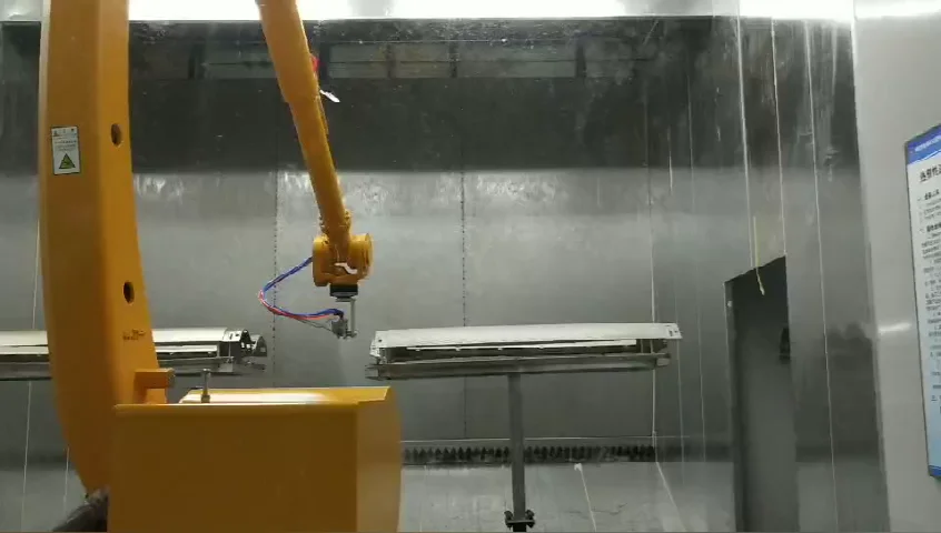 Machine on Sale Industrial Machinery Spray Painting Robot for Air Conditioner Shell 2021 China Coating Production Line 12 Months