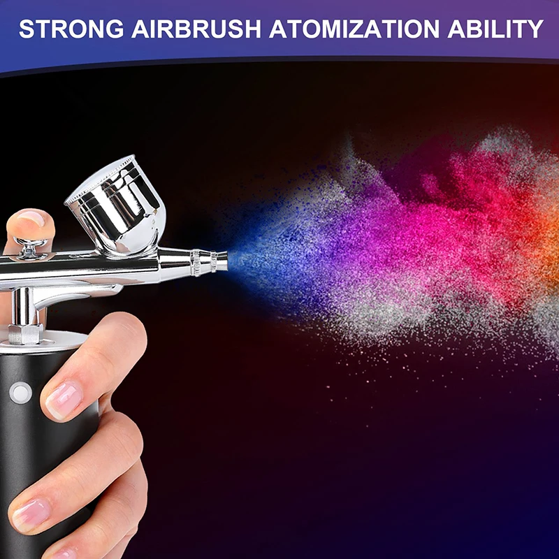 LinhaivetA cordless air brush airbrush kit handheld tattoo compressor set
