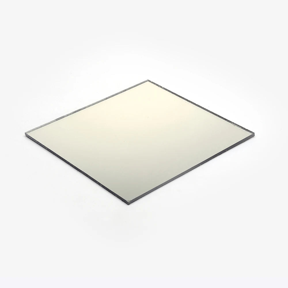 Wholesale High Quality Flexible Gold or Sliver Mirror Plastic Acrylic Sheet