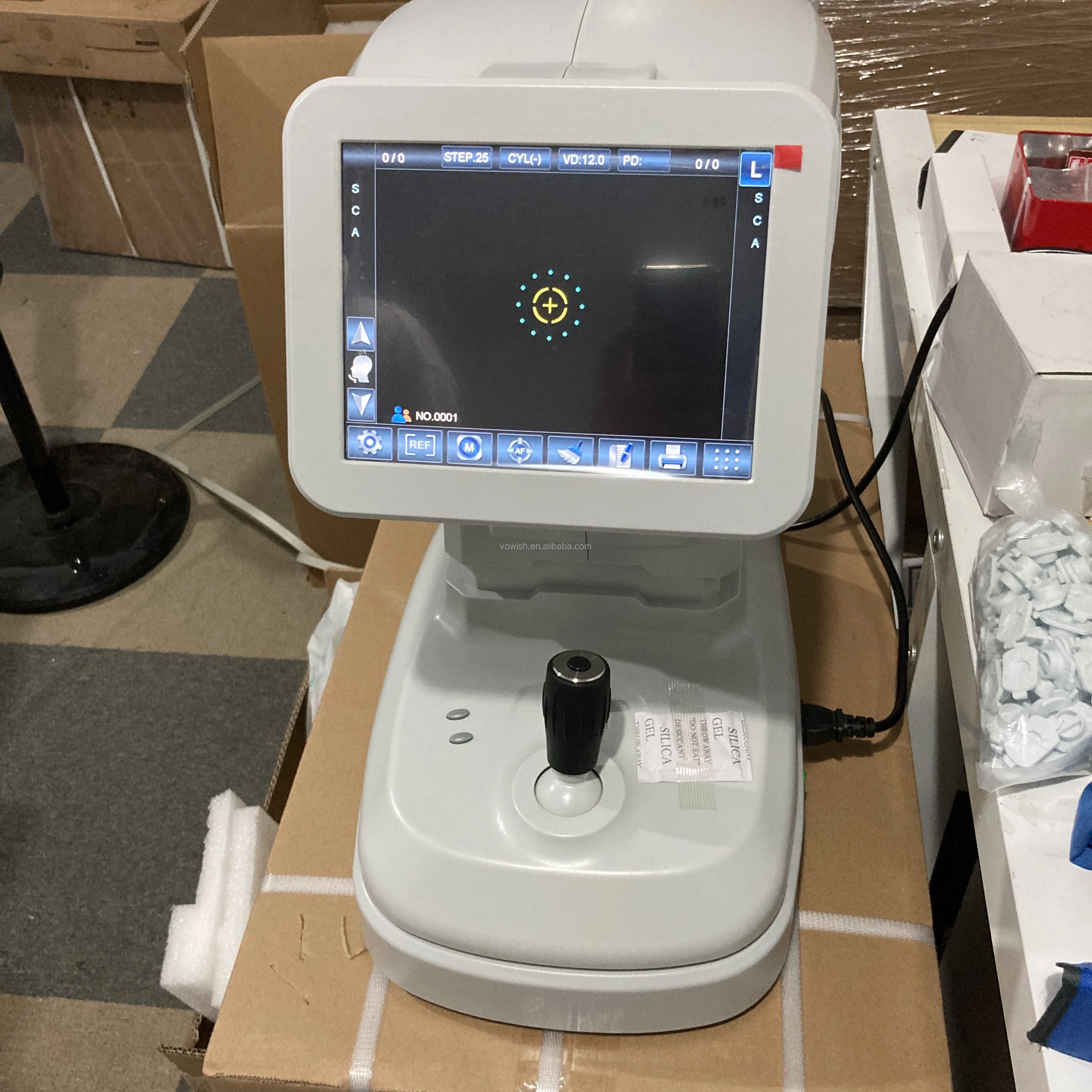 RK-160 china ophthalmic auto ref with keratometer best selling auto refractometer keratometer price