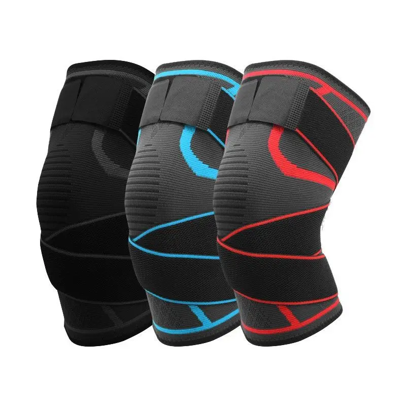 Sports strap nylon knee brace running fitness weightlifting cycling basketball outdoor mountaineering knee compression fixed