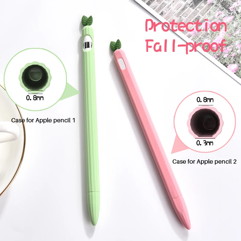 2021 устойчивый к царапинам простой силиконовый чехол для Apple Pencil