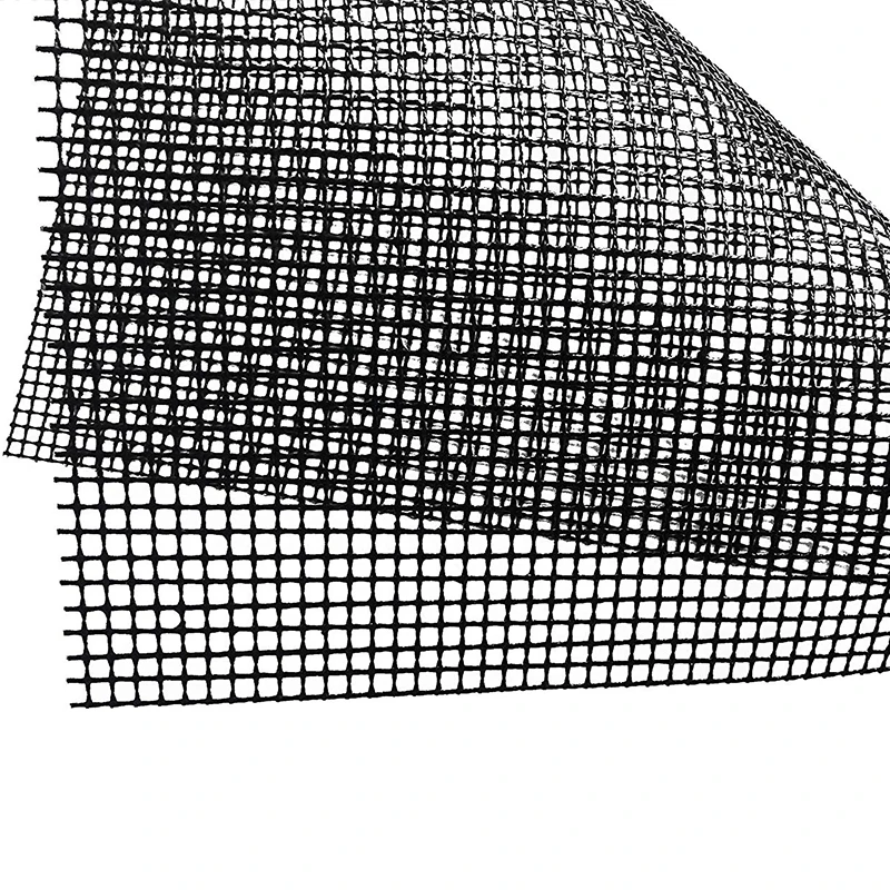Reusable food grade safe grill mesh mat barbecue PTFE grill mesh sheet easy to clean