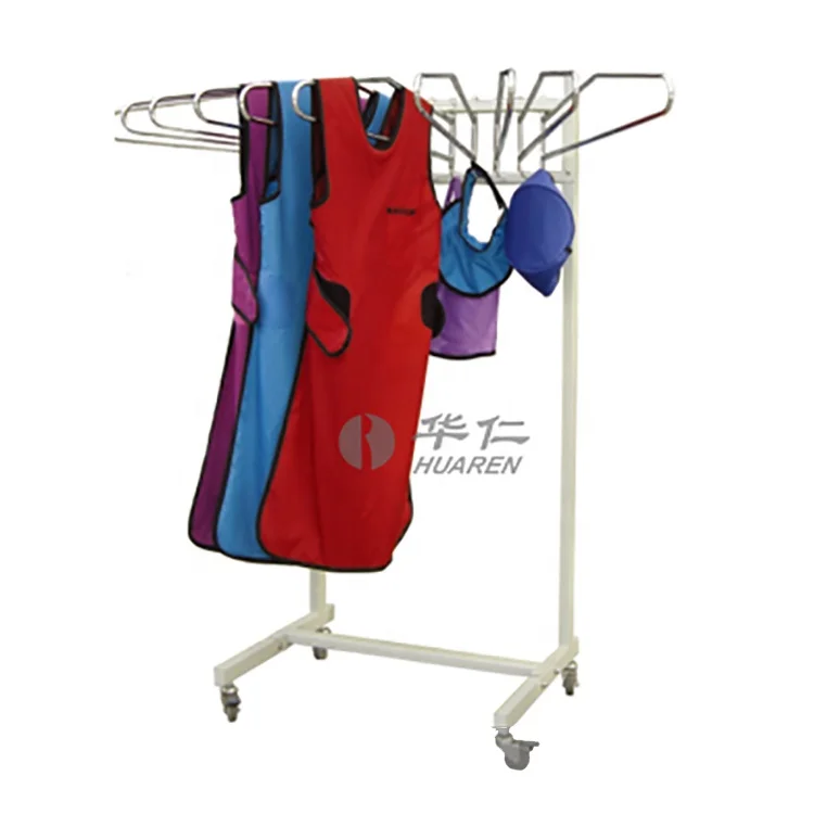 HUAREN CE stainless steel Lead apron storage rack hanger
