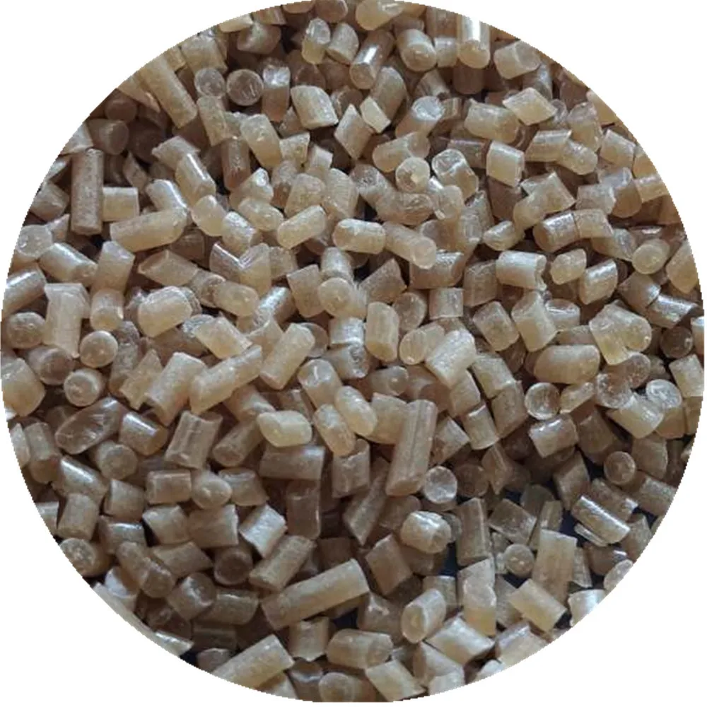 High-quality recycle EPS plastic granules tawny/transparent virgin EPS granules raw material