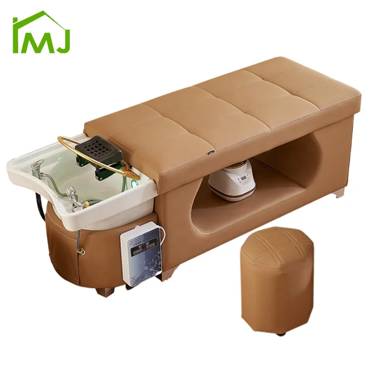 Custom beauty salon hair washing bed thai massage head spa shampoo bed