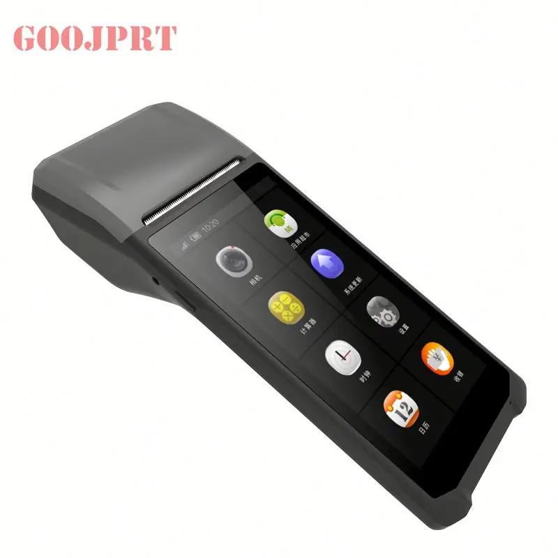 Сканер штрих-кода RAM 2 Гб + 16 ГБ 2D android 8 1 pda термопринтер 5 дюймовый сенсорный экран ручной
