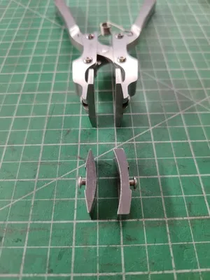 Leather Craft Flatten Pliers Straight Head Leather Edge Adjustment Press Pliers Clamp Side Snips Nipper for Leather Belt and Bag