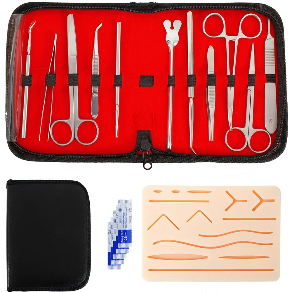 surgical training kit de sutura practice student suture  practice   kit for medical student
