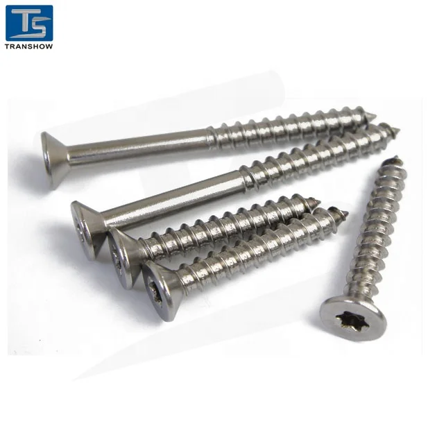 stainless steel Torx  head wood screw, tapping screw for wood furniture construction