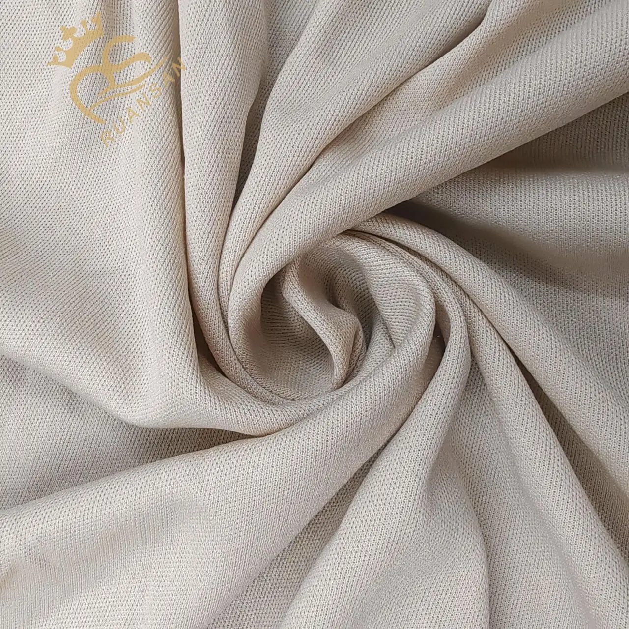 Высококачественная 100% полиэфирная 75/36 пряжа CountJacquard интерлок трикотажная ткань для спортивной одежды и