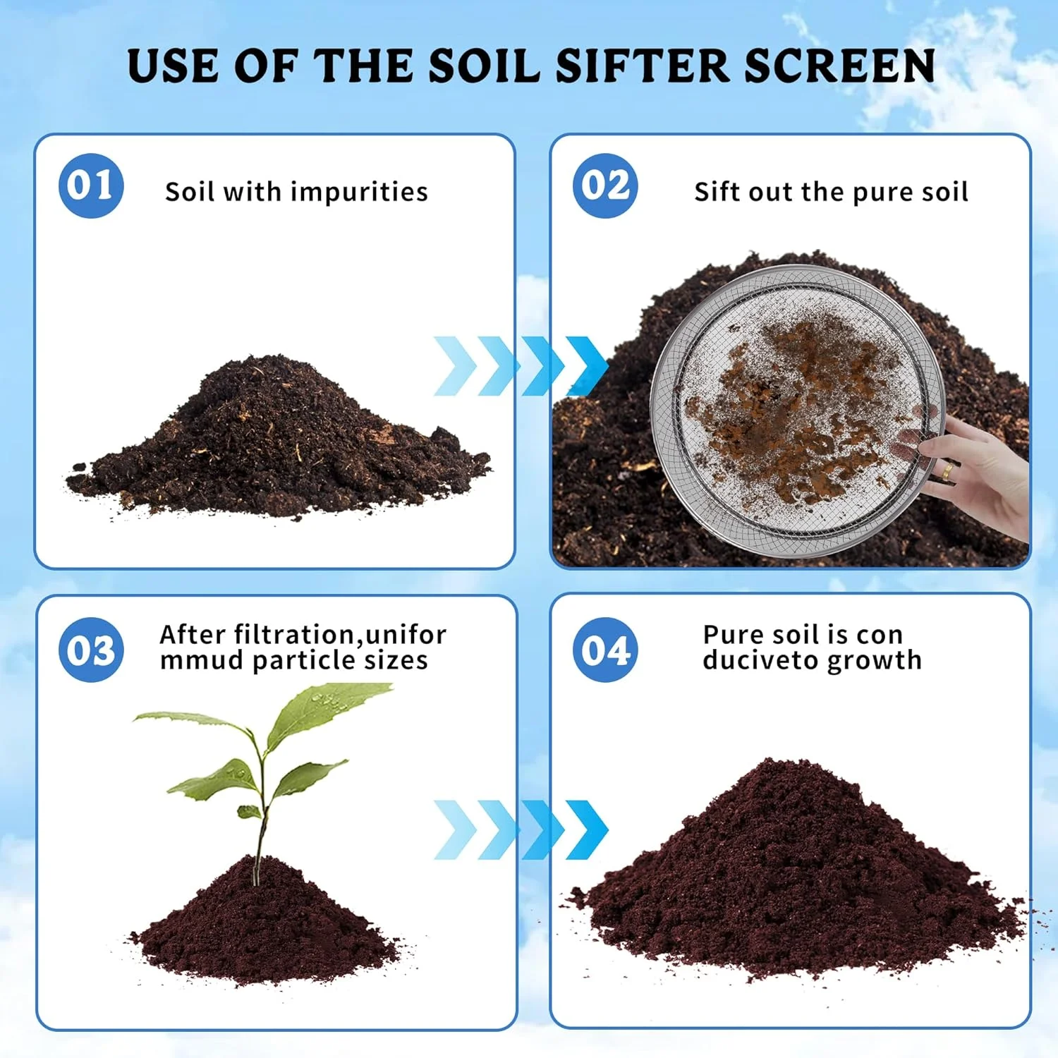 Anping Factory Supply 20cm 30cm 5 10 15 25 50 75um Standard Stainless Steel Vibration Filter Sieve For Sieving