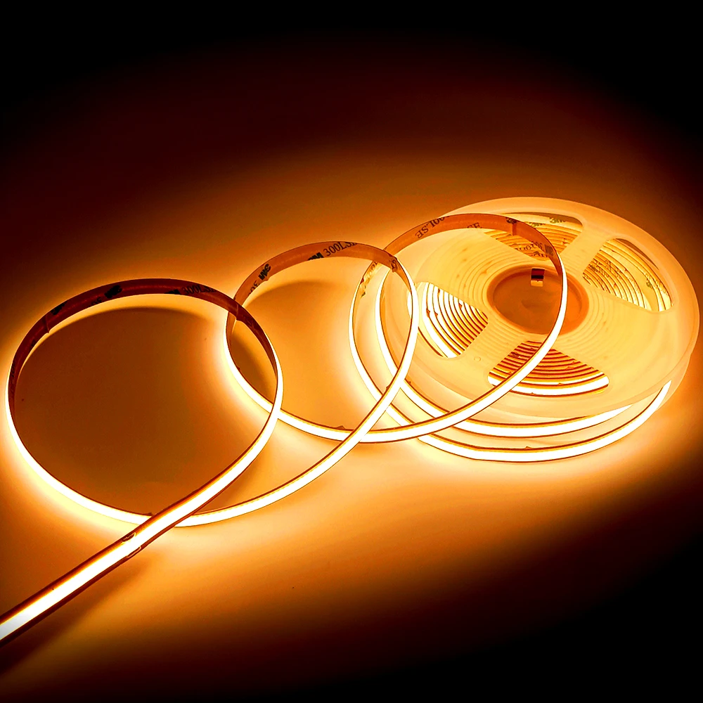 Новейшие технологии высокой яркости светодиодные полосы 24VDC 9,6 Вт 3500K водонепроницаемые IP67 CRI 90 COB светодиодные полосы света