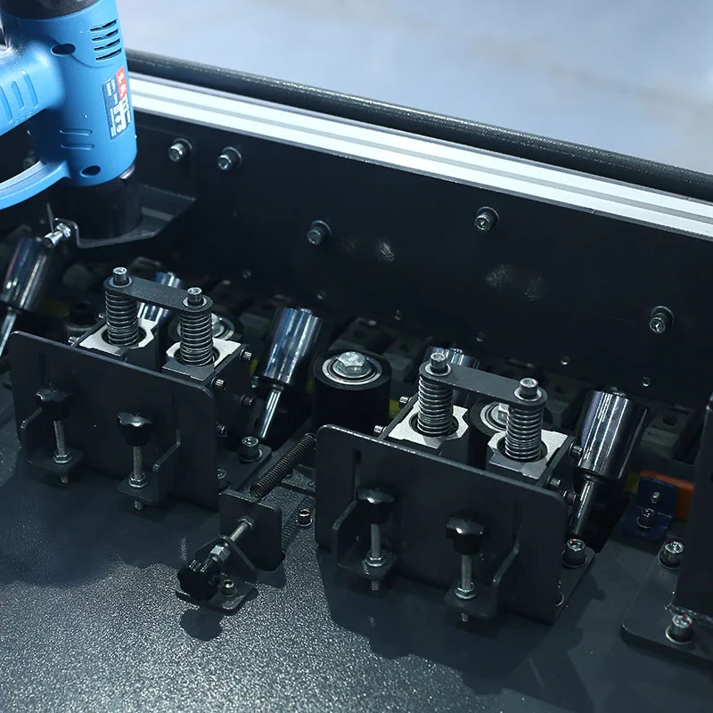 Wood MDF Edge Bander Oblique Bevel Straight Line Woodworking Panel PVC Furniture Cabinet Automatic Edge Banding Machine