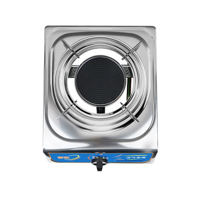 Lanneng Infrared Biogas Cooktop Gas Stove Single Household High Power Biogas Stove Burner