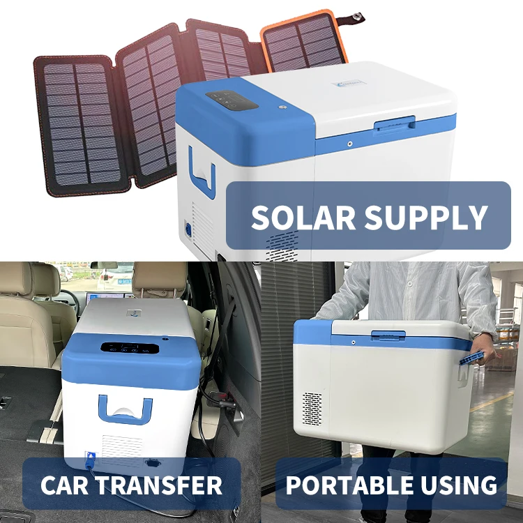 Refport   -86C 25L Ultra Low Temperature Freezer Deep Cryogenic Freezer for Samples Stored