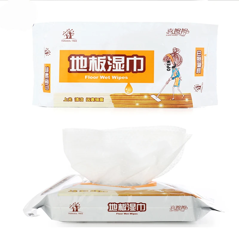 Nonwoven dust free ,disposable cleaning floor mop wet wipes